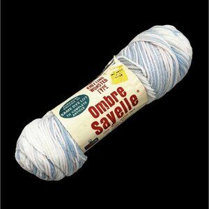 Vintage Sayelle Ombre 1577 Lullaby Yarn Worsted 4 ply Orlon Acrylic Fiber Pastel